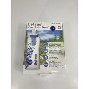 KATADYN BeFree WATER FILTRATION SYSTEM 0.6L SOFT BOTTLE WITH FILTER CAP PORTABLE